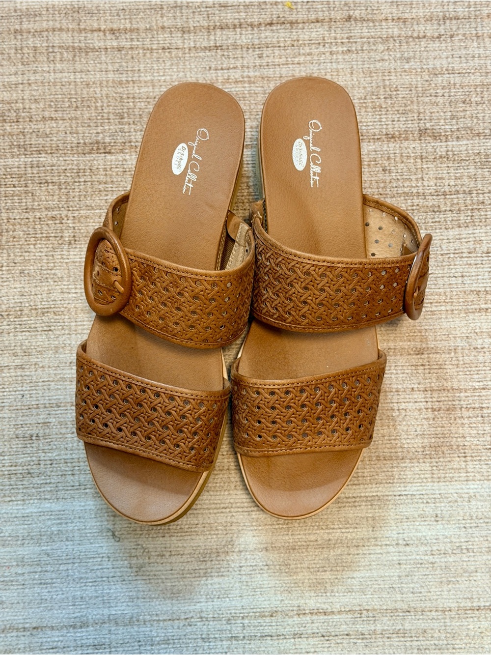Dr. Scholl’s Original Collection Sandals Block Heel Platform |Brown |11 |Comfort - Picture 3 of 15